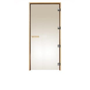 Badstudør Dgb Furu 10X21 Bronseglass