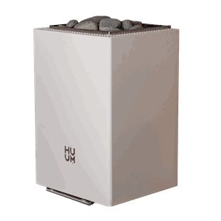 Huum CORE Wall Mini Combi White 4 (3,6 kW + 1kW) Badstuovn