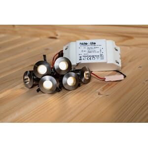 Downlight LED 0.66w Badstu 6 stk pr pk.