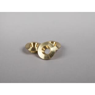 Front ring til heatspot g2 blank messing 3 pk