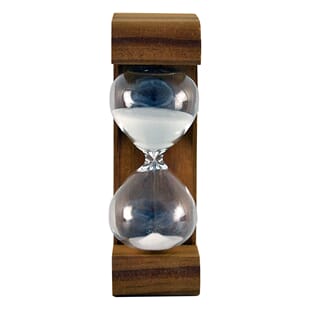 SAUNIA 15 MINUTES SAND TIMER. THERMOWOOD