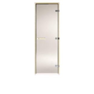 Badstudør Dgl 6X19 Osp Bronseglass