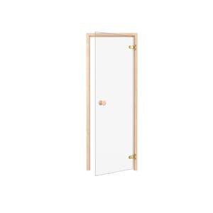 Badstudør Trendline Osp 8X20 Klart glass