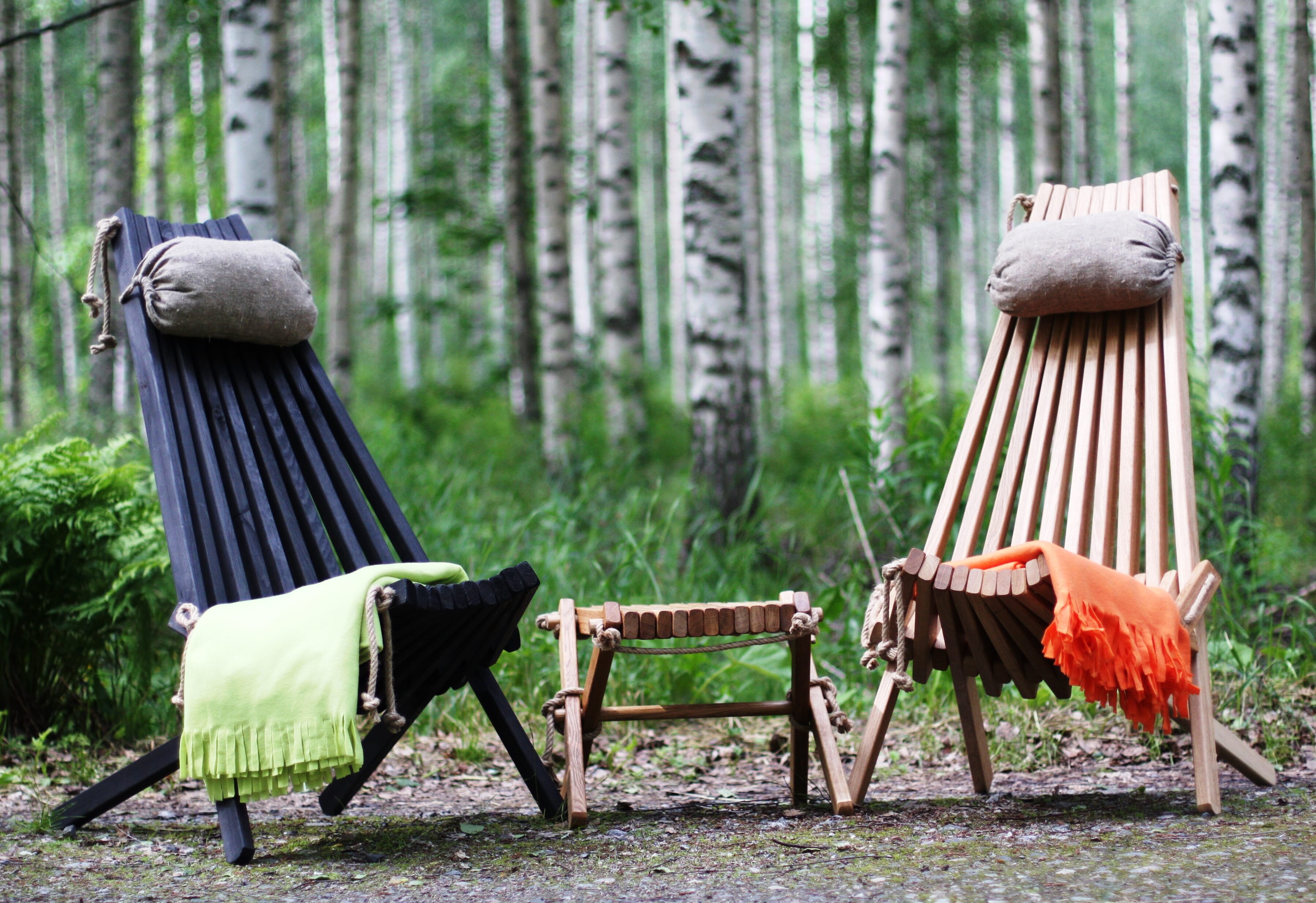 EcoChair Svart oljet or Badstuspesialisten EcoChair Svart oljet or Badstuspesialisten