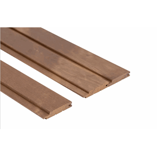 Badstupanel 15x85 STP Dark thermo Or pk à 6 stk 1800mm