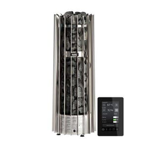 ROCHER ELITE Børstet Stål badstuovn