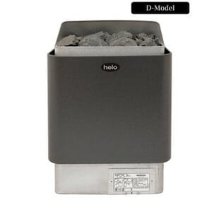 CUP 4.5 kW D Graph Grå Badstuovn Krever eks. styring