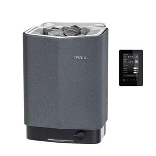 Sense Combi Elite cloud 6.6 kW Grå Badstuovn