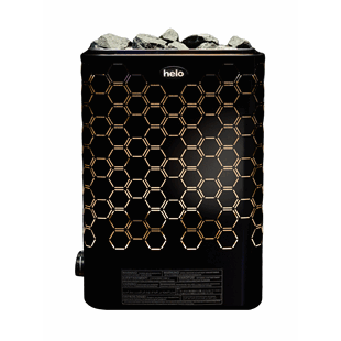 VIENNA LED STS Svart Badstuovn