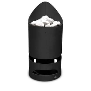 Eos Zeus S 12.0kW sort matt badstuovn 400V