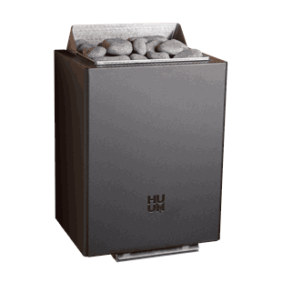 Huum CORE wall Black 9 kW Badstuovn