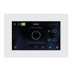U-Command D18 – Badstustyring for tørr (Finsk) Badstu – maks 18 kW 400V Hvit - EOS