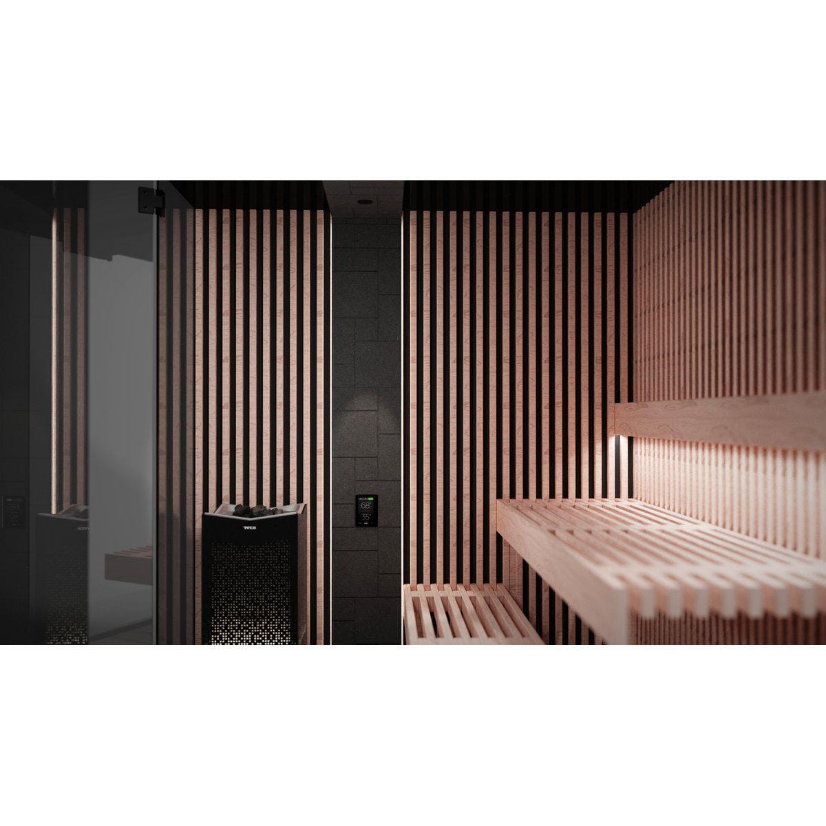 INTERIOR REFLECTION RIB 200x200 Or - Badstuspesialisten