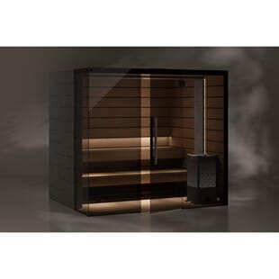 Badsturom Reflection 200x200 WIDE Hjørne venstre. Thermo Osp