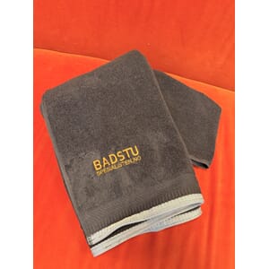 Aufguss håndkle Svart