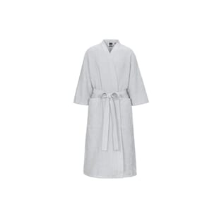 Kenno Badekåpe L/ XL grå/hvit