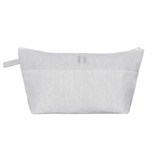 Kosmetikk bag grå/hvit 33x9x17 cm