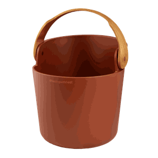 Helmi bøtte og øse - Terracotta