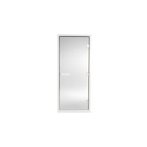 Steamdør 60G Klarglass White